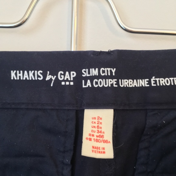 Navy ankle pants - Picture 2 of 2